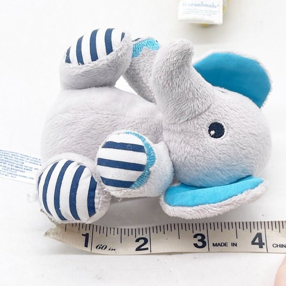 Garanimals Infant Plush Elephant And Giraffe Rattle Grabbers JungleTheme Lot 2 - Picture 3 of 9